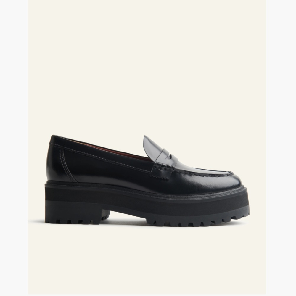 Reformation Agnes Chunky Loafer Size 7.5